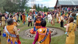 Festival traditionnel au Yukon