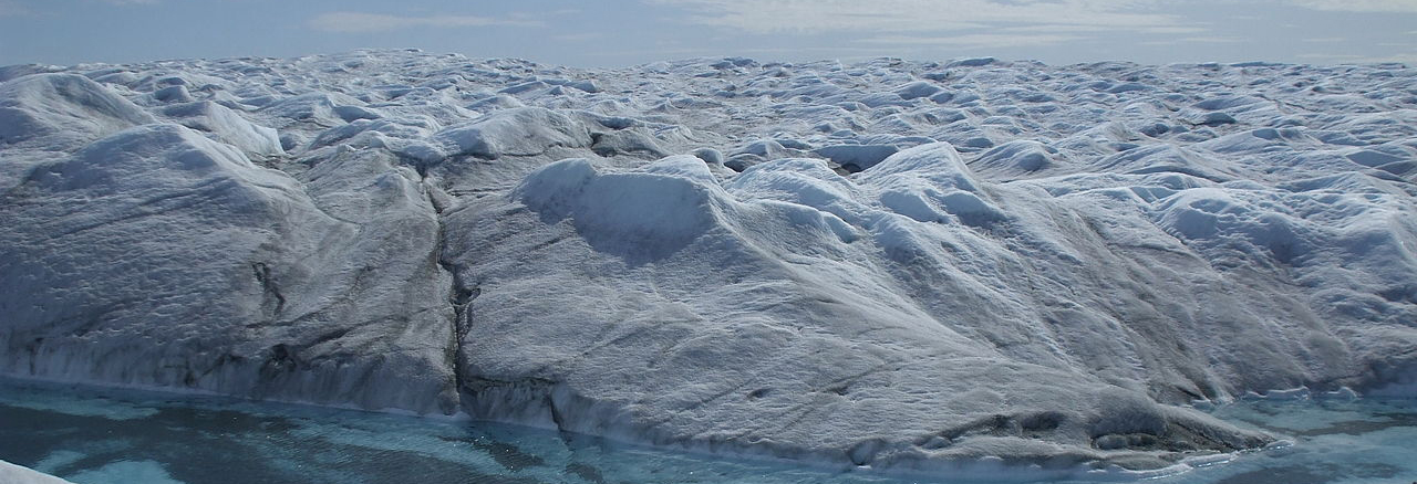 photo d'un glacier groenlandais