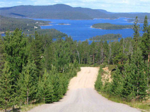 photo d'un lac de finlande
