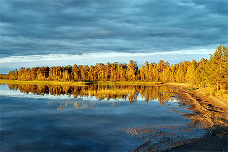 photo d'un lac de finlande