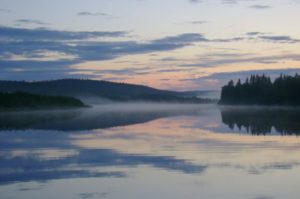 photo d'un lac de finlande