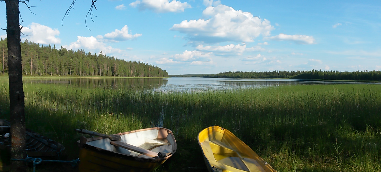 photo d'un lac de finlande