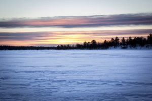 photo d'un lac de finlande