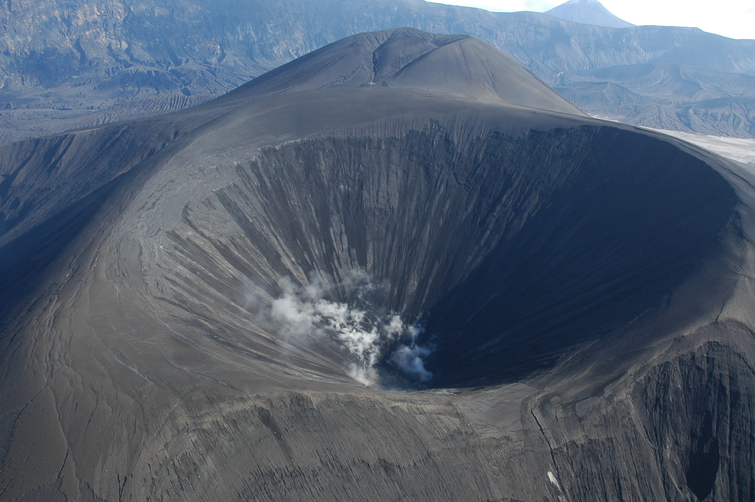 photo du volcan okmok
